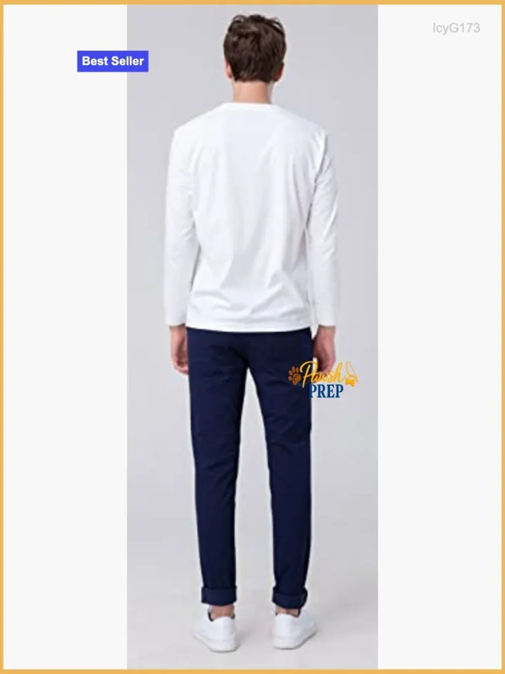 Skinny Fit Khaki Pants Modern Chinos Men's Dress Casual Slim Leg Trousers